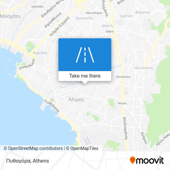 Πυθαγόρα map