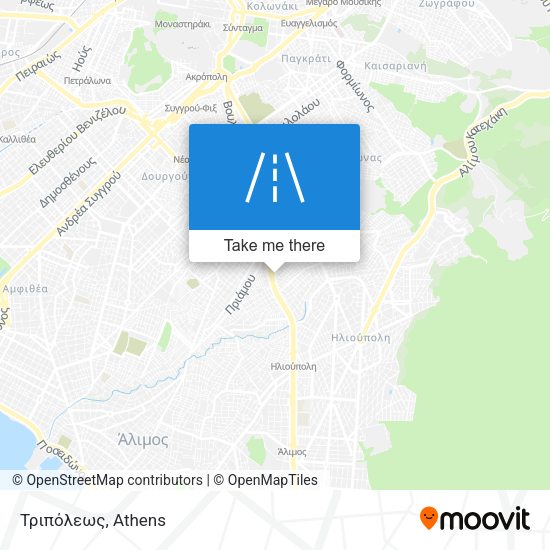 Τριπόλεως map