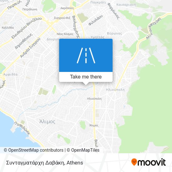 Συνταγματάρχη Δαβάκη map