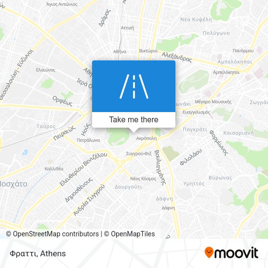 Φραττι map