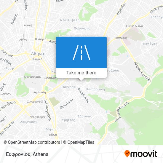 Ευφρονίου map