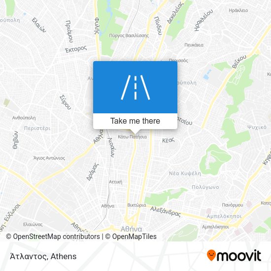 Άτλαντος map