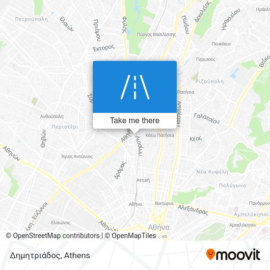 Δημητριάδος map