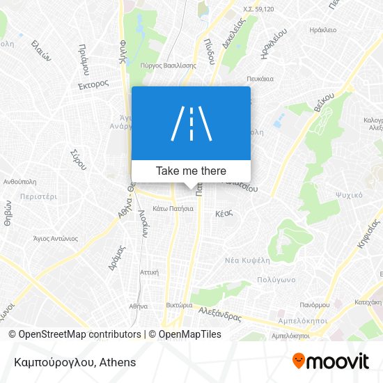 Καμπούρογλου map