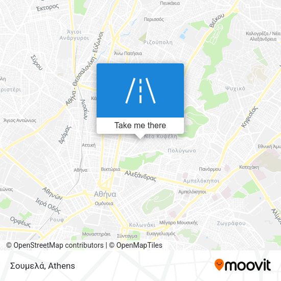 Σουμελά map