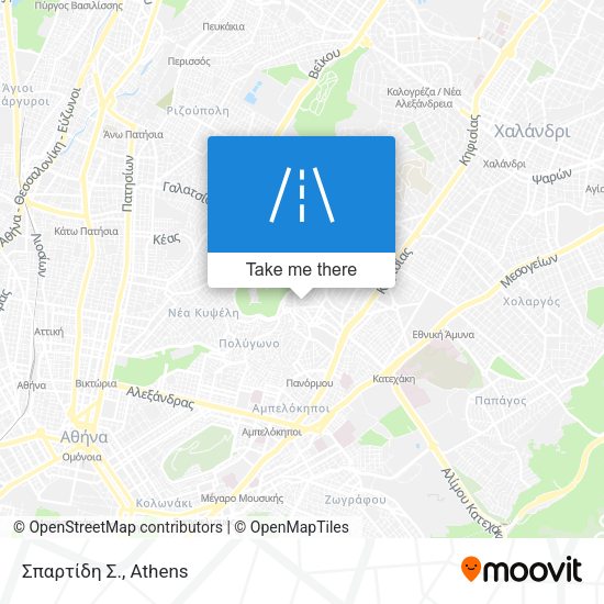 Σπαρτίδη Σ. map