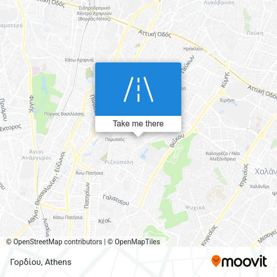 Γορδίου map