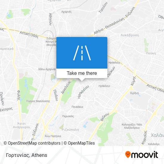 Γορτυνίας map