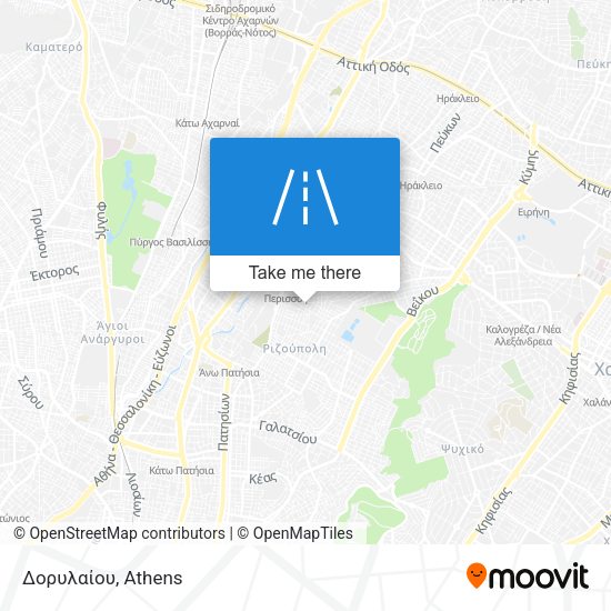 Δορυλαίου map