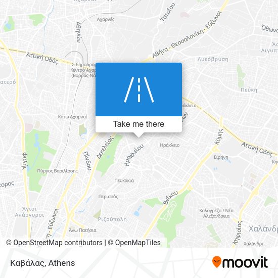 Καβάλας map