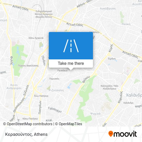 Κερασούντος map