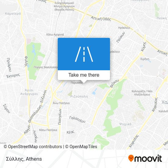 Σύλλης map