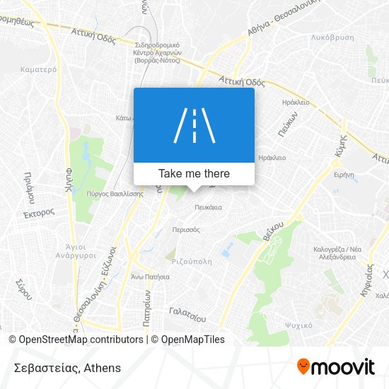 Σεβαστείας map