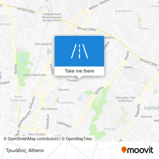 Τρωάδος map