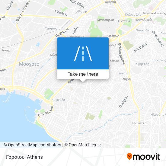 Γορδιου map