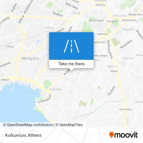 Κυδωνίων map