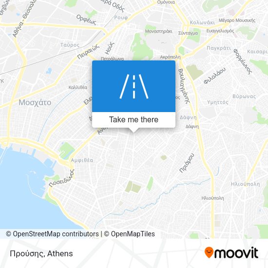 Προύσης map