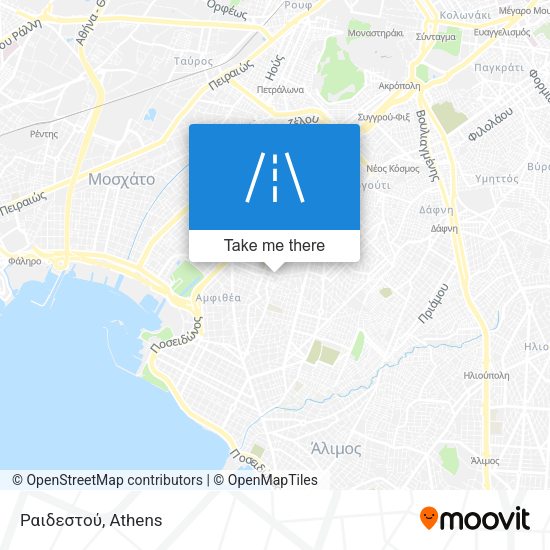 Ραιδεστού map