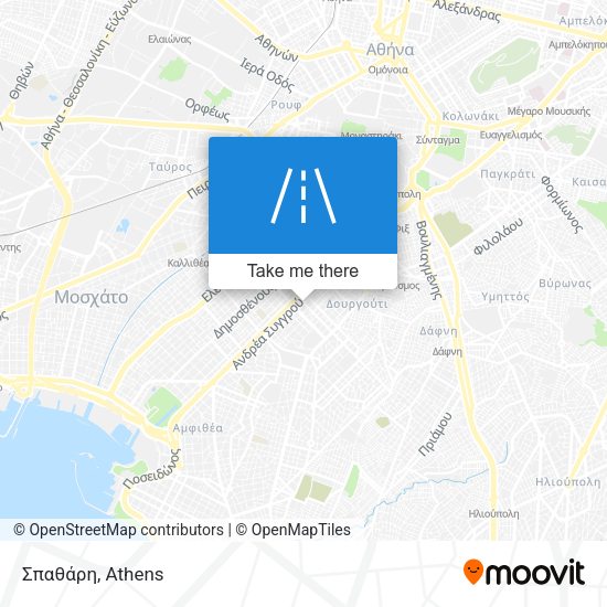 Σπαθάρη map