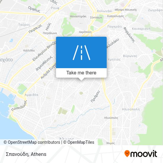 Σπανούδη map