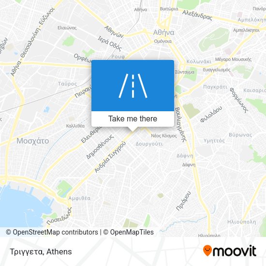 Τριγγετα map