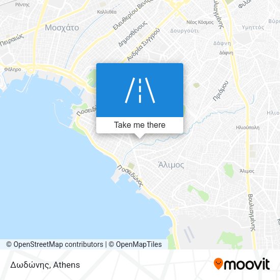 Δωδώνης map