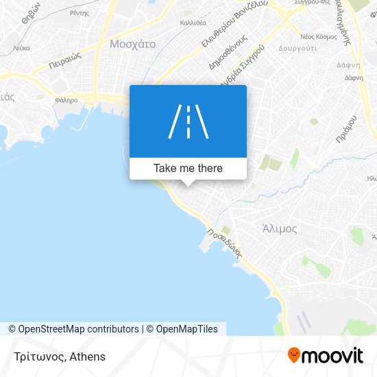 Τρίτωνος map
