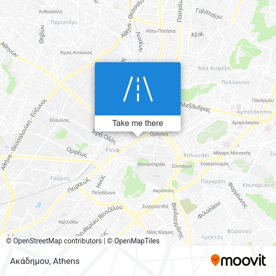 Ακάδημου map