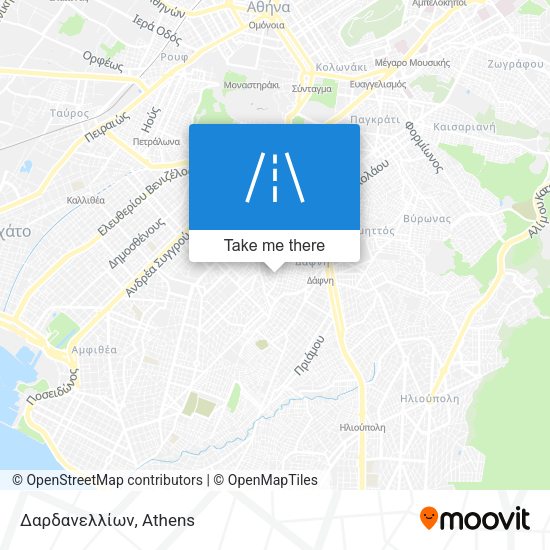 Δαρδανελλίων map