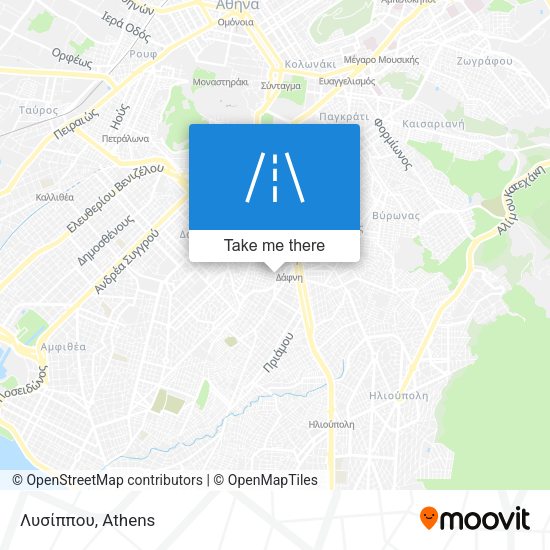 Λυσίππου map