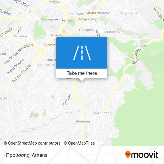 Προύσσης map