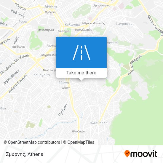 Σμύρνης map