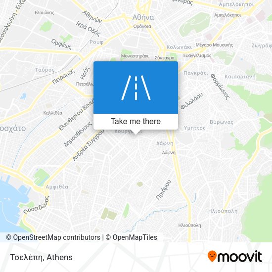 Τσελέπη map