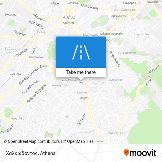 Χαλκωδοντος map
