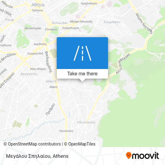 Μεγάλου Σπηλαίου map