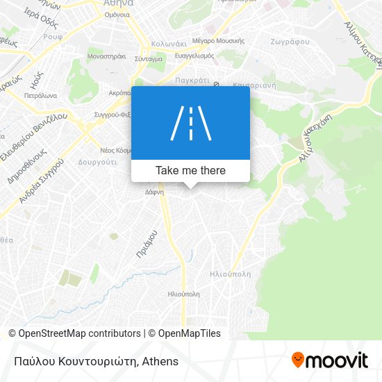 Παύλου Κουντουριώτη map