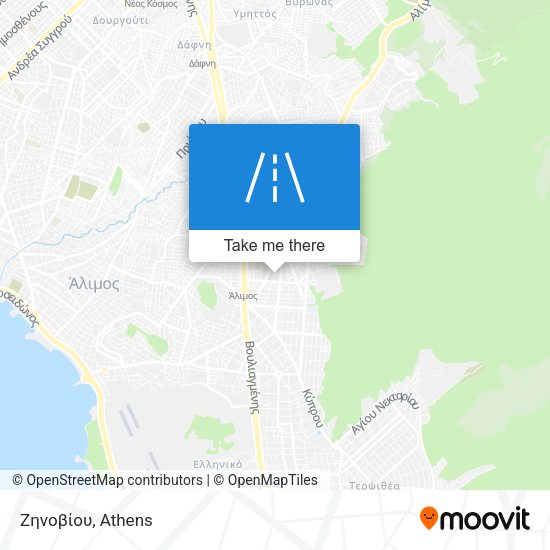 Ζηνοβίου map
