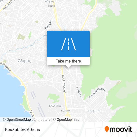 Κυκλάδων map