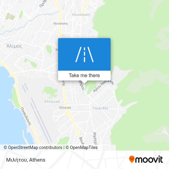 Μιλήτου map