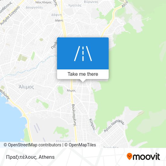 Πραξιτέλους map