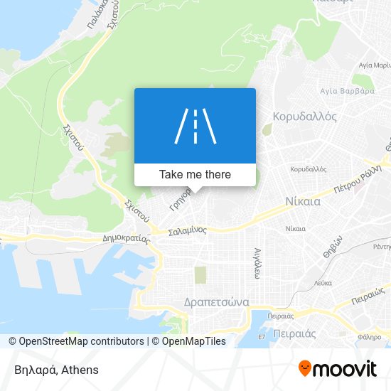 Βηλαρά map