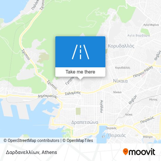 Δαρδανελλίων map