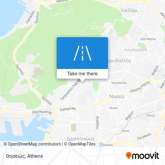 Θησεώς map