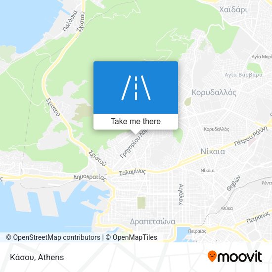 Κάσου map