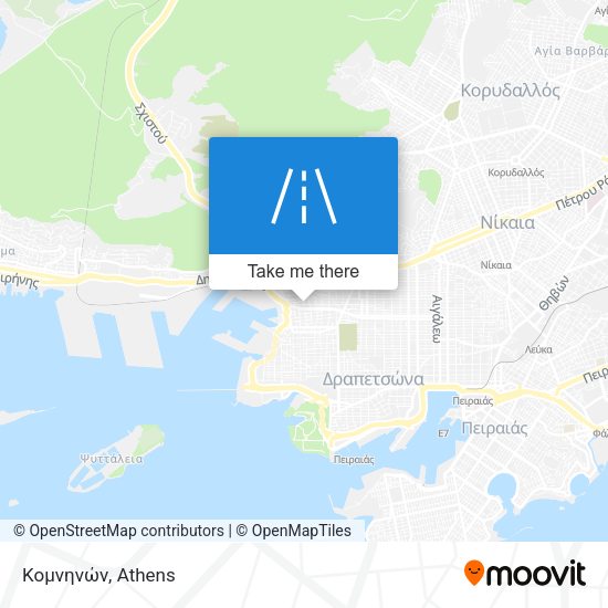 Κομνηνών map