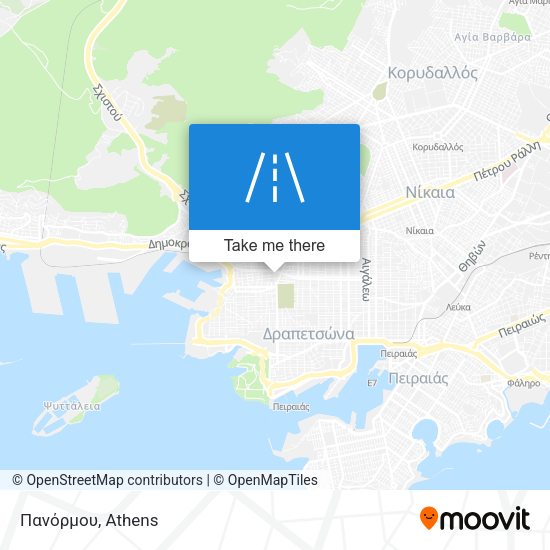 Πανόρμου map