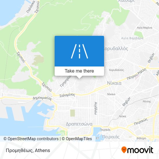 Προμηθέως map