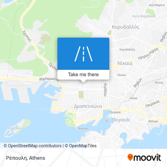 Ρέπουλη map