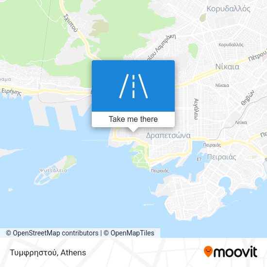Τυμφρηστού map