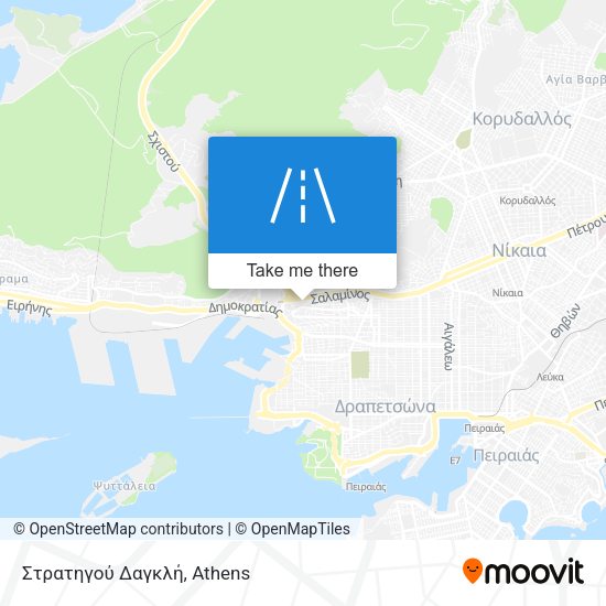 Στρατηγού Δαγκλή map